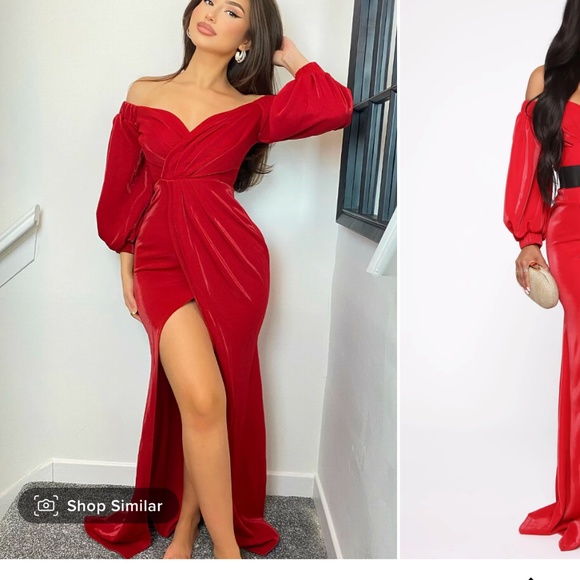Fashion Nova Red Dress - Picture 2 of 3